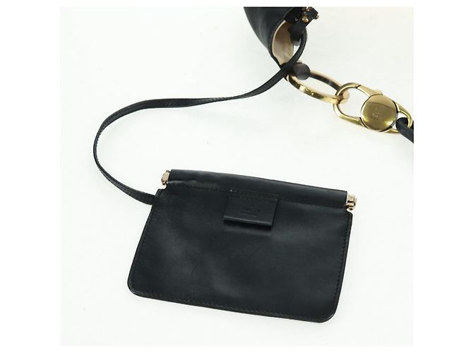 Borsa a Spalla GUCCI in Tela Avorio Oro 95332 Auth 161228 D'oro Crudo - vista 15