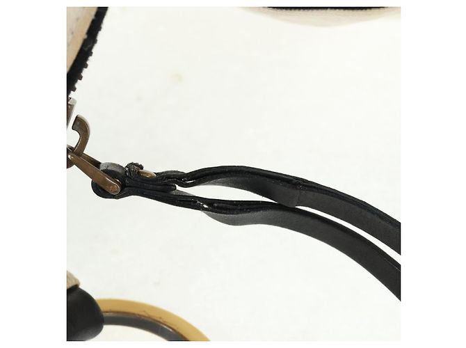 Borsa a Spalla GUCCI in Tela Avorio Oro 95332 Auth 161228 D'oro Crudo - vista 21