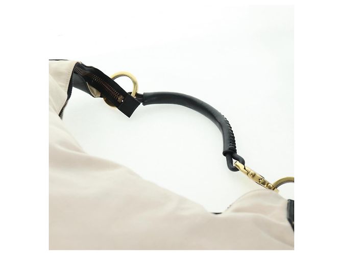 Borsa a Spalla GUCCI in Tela Avorio Oro 95332 Auth 161228 D'oro Crudo - vista 9
