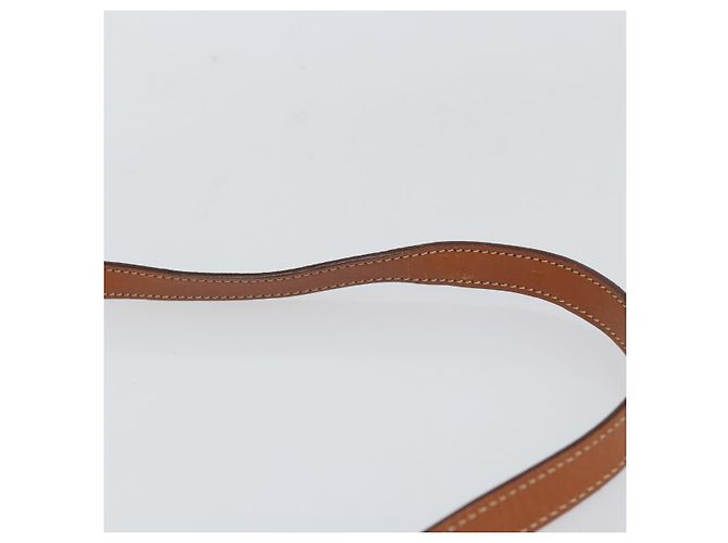 Céline Borsa a mano in tela Macadam CELINE in pelle PVC 2 in 1 marrone oro Auth 161001 - vista 10
