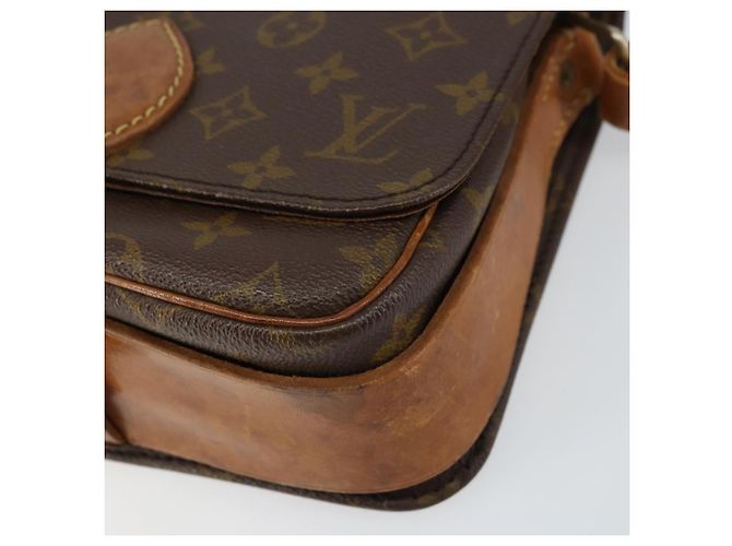 LOUIS VUITTON Borsa a Spalla Monogram Cartouchiere MM M51253 LV Auth 159527 Monogramma - vista 10