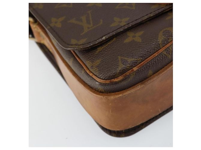 LOUIS VUITTON Borsa a Spalla Monogram Cartouchiere MM M51253 LV Auth 159527 Monogramma - vista 11