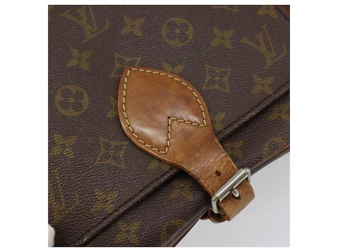 LOUIS VUITTON Borsa a Spalla Monogram Cartouchiere MM M51253 LV Auth 159527 Monogramma - vista 15