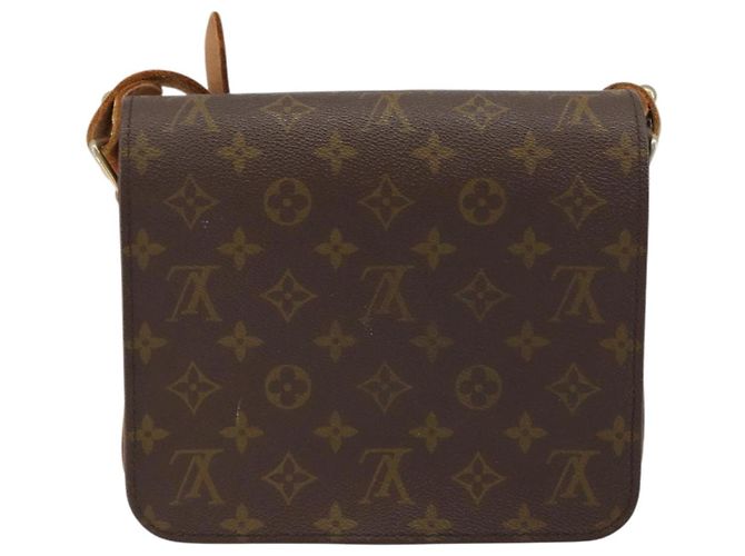 LOUIS VUITTON Borsa a Spalla Monogram Cartouchiere MM M51253 LV Auth 159527 Monogramma - vista 3