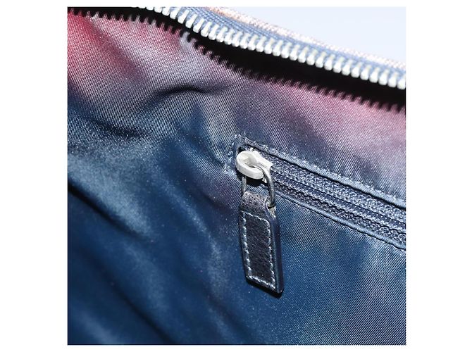 Christian Dior Trotter Canvas Flight Handtasche grau silber authentisch 161160 Braun - Ansicht 20