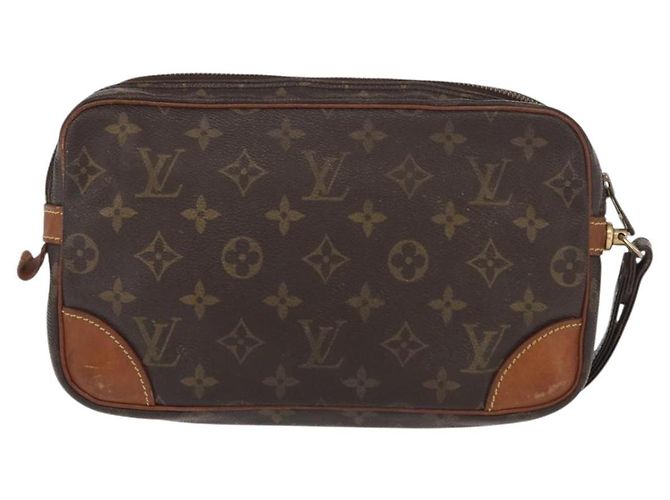 LOUIS VUITTON Clutch Marly Dragonne GM Monogram M51825 LV Auth 160978 Monogramma - vista 2
