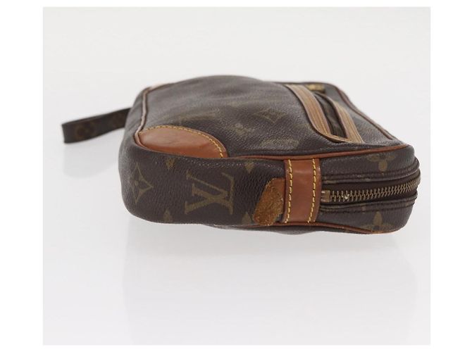 LOUIS VUITTON Clutch Marly Dragonne GM Monogram M51825 LV Auth 160978 Monogramma - vista 3