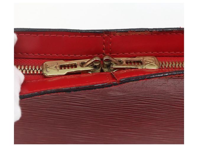 LOUIS VUITTON Borsa a Spalla Epi Lussac Rossa M52287 LV Auth 161367 Rosso - vista 10