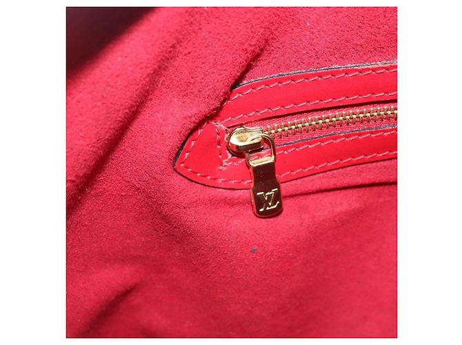 LOUIS VUITTON Borsa a Spalla Epi Lussac Rossa M52287 LV Auth 161367 Rosso - vista 15