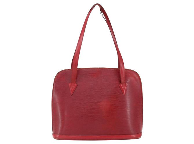 LOUIS VUITTON Borsa a Spalla Epi Lussac Rossa M52287 LV Auth 161367 Rosso - vista 2