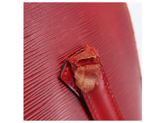 LOUIS VUITTON Borsa a Spalla Epi Lussac Rossa M52287 LV Auth 161367 Rosso - vista 9