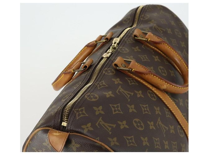 LOUIS VUITTON Borsa Boston Monogram Keepall 45 M41428 Auth LV am10368 Monogramma - vista 6