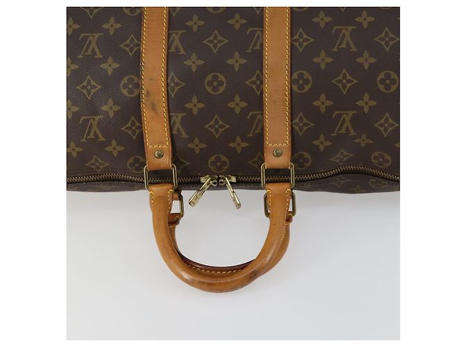 LOUIS VUITTON Borsa Boston Monogram Keepall 45 M41428 Auth LV am10368 Monogramma - vista 7