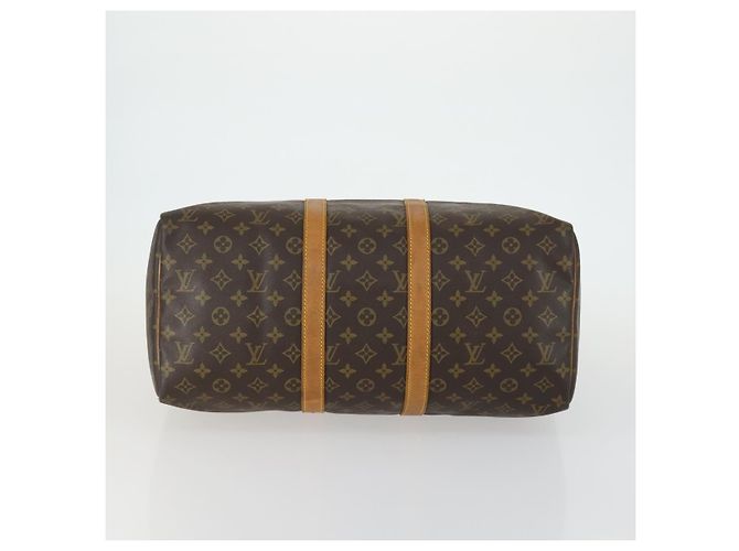 LOUIS VUITTON Borsa Boston Monogram Keepall 45 M41428 Auth LV am10368 Monogramma - vista 9