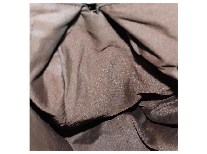 Borsa Boston in tela Zucca FENDI marrone nero Auth 160211 - vista 17