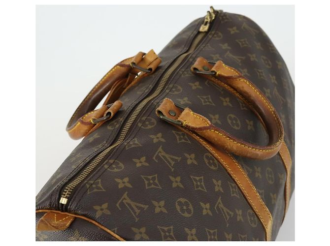 LOUIS VUITTON Borsa Boston Monogram Keepall 45 M41428 LV Auth 159641 Monogramma - vista 6