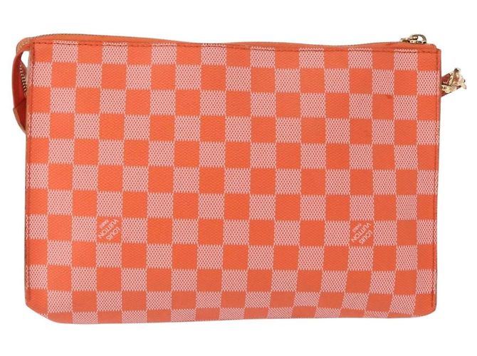 LOUIS VUITTON Pochette Modulo Damier Color 2way Pimon N41312 LV Auth 161423 - vista 2