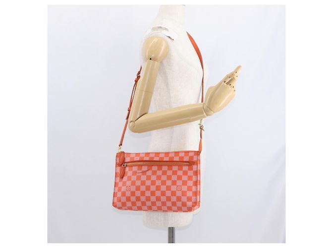 LOUIS VUITTON Pochette Modulo Damier Color 2way Pimon N41312 LV Auth 161423 - vista 25
