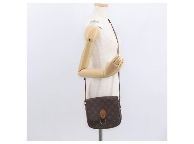 LOUIS VUITTON Borsa a Spalla Monogram Saint Cloud MM M51243 LV Auth 160208 Monogramma - vista 25
