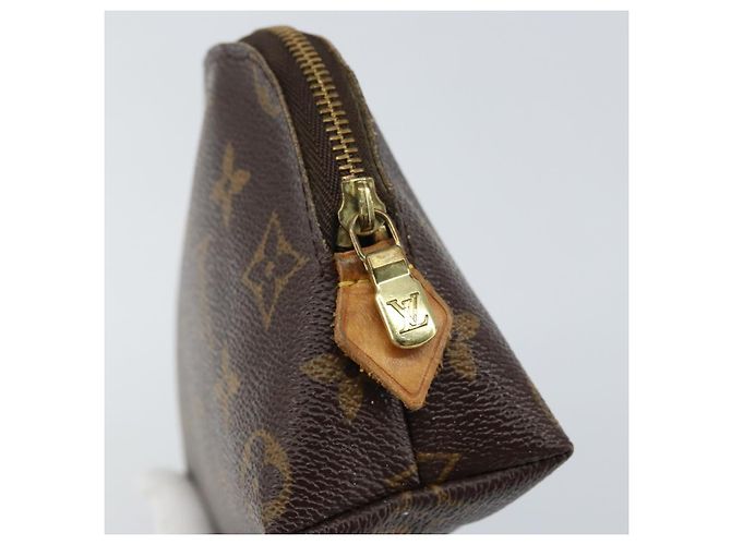 LOUIS VUITTON Pochette Cosmetica Monogram PM Pouch M43998 LV Auth 160954 Monogramma - vista 17