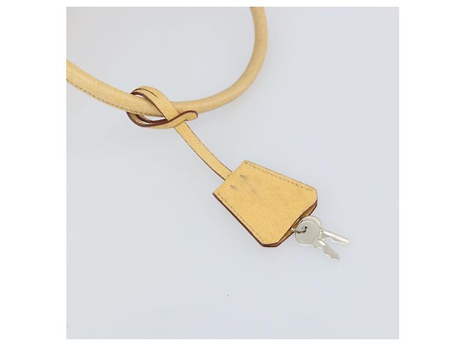 Prada Borsa a Spalla in Pelle Gialla Argento Auth hk3313 Giallo - vista 16