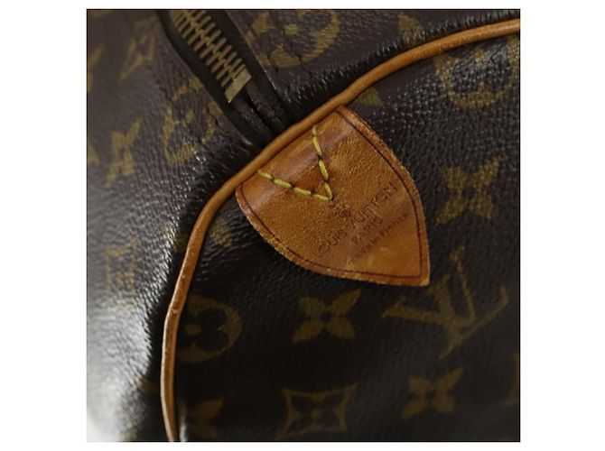 LOUIS VUITTON Borsa Boston Monogram Keepall 50 M41426 LV Auth am10377 Monogramma - vista 19