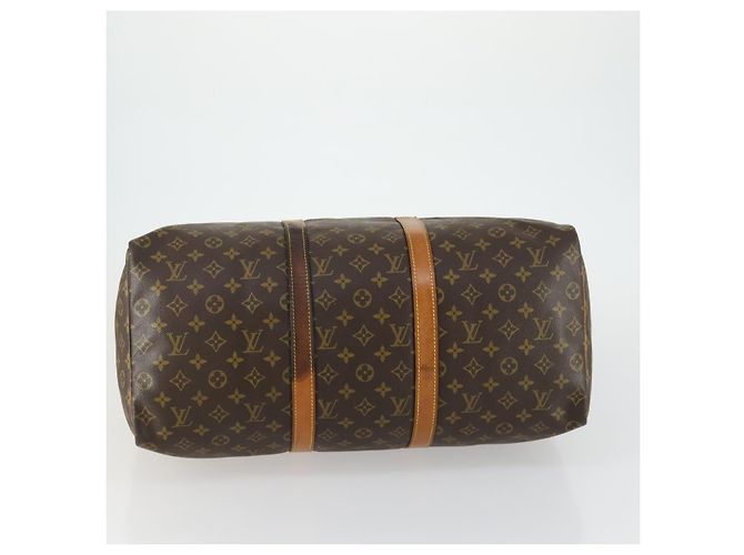 LOUIS VUITTON Borsa Boston Monogram Keepall 50 M41426 LV Auth am10377 Monogramma - vista 5