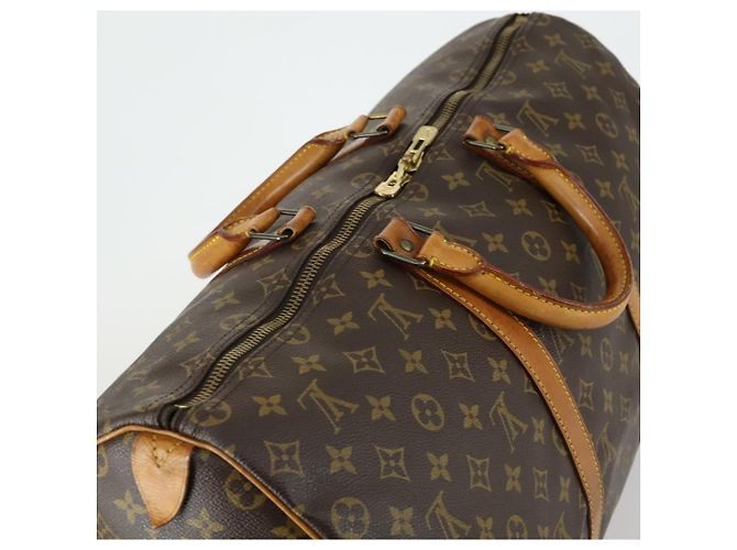 LOUIS VUITTON Borsa Boston Monogram Keepall 50 M41426 LV Auth am10377 Monogramma - vista 6