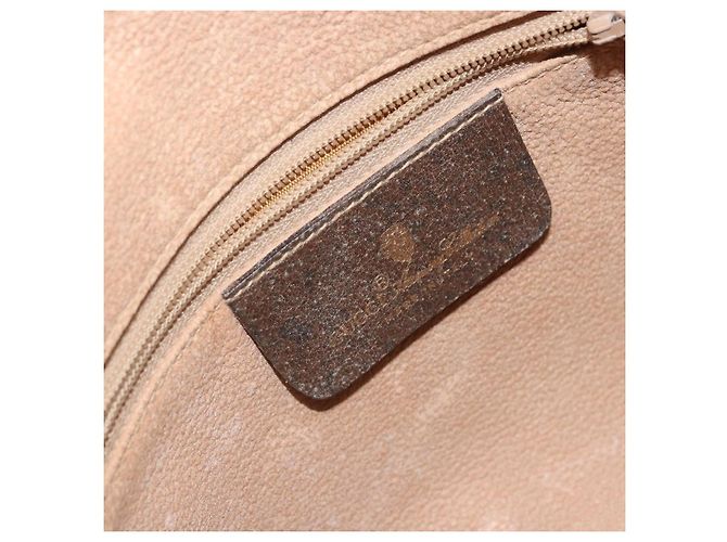 Borsa a Spalla Gucci GG Supreme Web Sherry Line PVC Beige 119 02 088 Auth 162979 - vista 16
