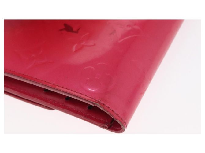 LOUIS VUITTON Vernis Porta Tresol Cartera Internacional Rosa M91246 Auth 163013 - vista 15