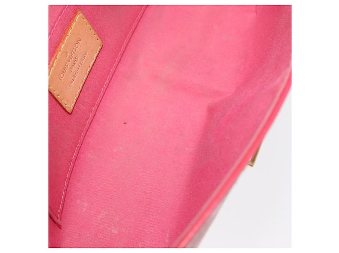 LOUIS VUITTON Borsa da Strada Malibu Monogram Vernis Fran Boise M9150F LV Auth 161297 - vista 11