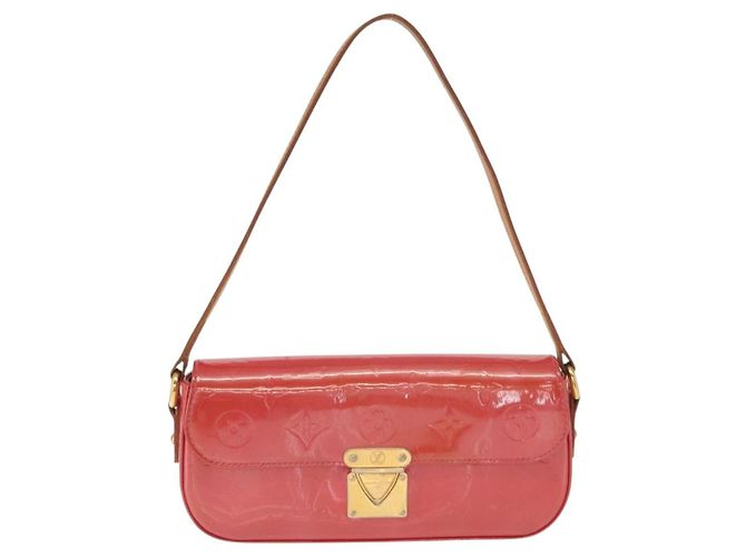 LOUIS VUITTON Borsa da Strada Malibu Monogram Vernis Fran Boise M9150F LV Auth 161297 - vista 13