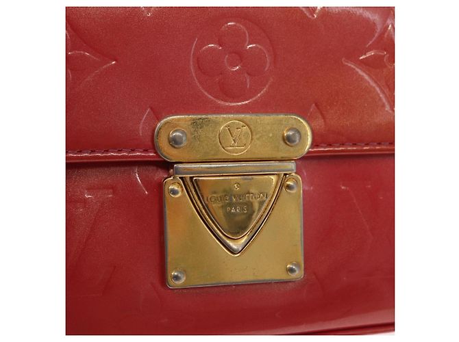 LOUIS VUITTON Borsa da Strada Malibu Monogram Vernis Fran Boise M9150F LV Auth 161297 - vista 17