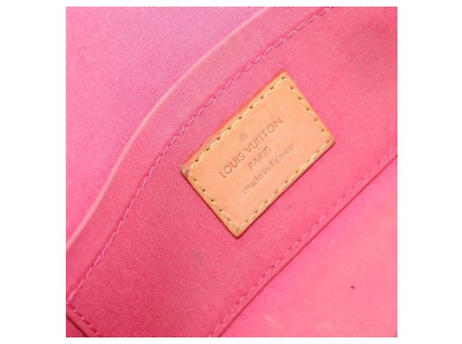 LOUIS VUITTON Borsa da Strada Malibu Monogram Vernis Fran Boise M9150F LV Auth 161297 - vista 18