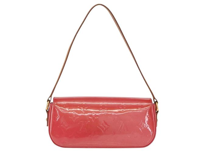LOUIS VUITTON Borsa da Strada Malibu Monogram Vernis Fran Boise M9150F LV Auth 161297 - vista 2