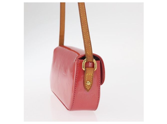 LOUIS VUITTON Borsa da Strada Malibu Monogram Vernis Fran Boise M9150F LV Auth 161297 - vista 4