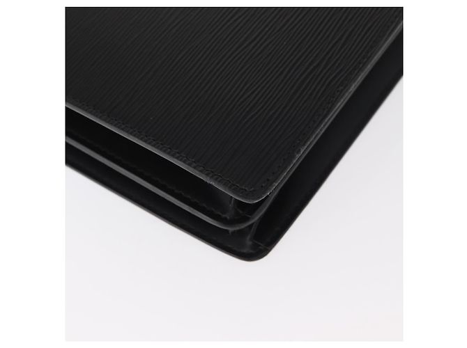 LOUIS VUITTON Epi Serviette Conseiller Borsa da Lavoro Nera M54422 LV Auth 160118 Nero - vista 10
