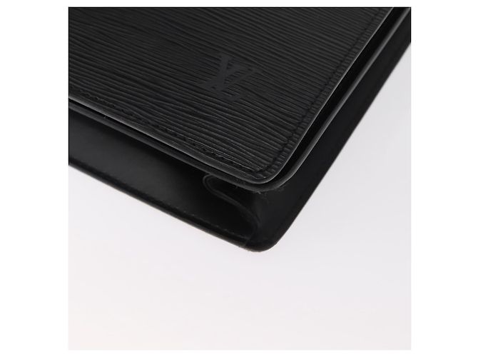 LOUIS VUITTON Epi Serviette Conseiller Borsa da Lavoro Nera M54422 LV Auth 160118 Nero - vista 14