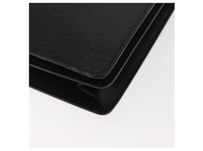 LOUIS VUITTON Epi Serviette Conseiller Borsa da Lavoro Nera M54422 LV Auth 160118 Nero - vista 16