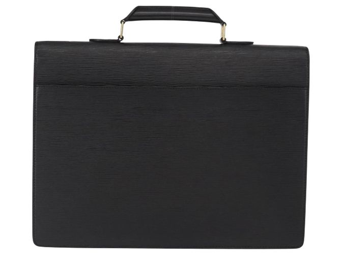 LOUIS VUITTON Epi Serviette Conseiller Borsa da Lavoro Nera M54422 LV Auth 160118 Nero - vista 2