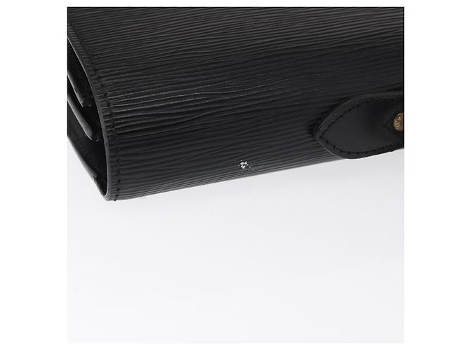 LOUIS VUITTON Epi Serviette Conseiller Borsa da Lavoro Nera M54422 LV Auth 160118 Nero - vista 7