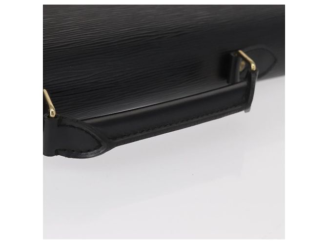 LOUIS VUITTON Epi Serviette Conseiller Borsa da Lavoro Nera M54422 LV Auth 160118 Nero - vista 8