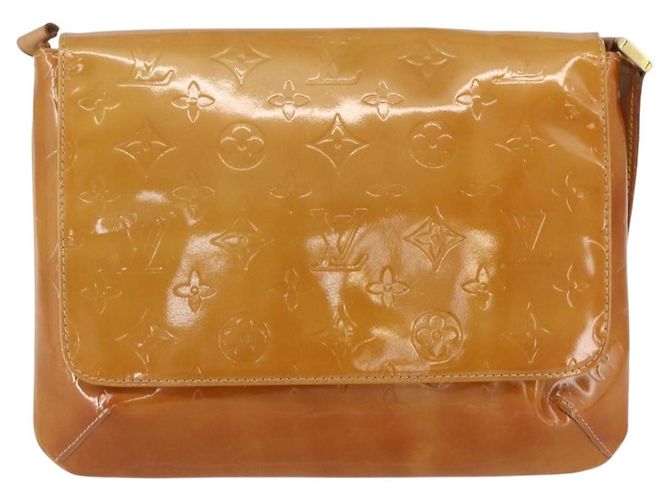 LOUIS VUITTON Monogram Vernis Thompson Street Bag Beige M91301 LV Auth 161788 - view 13