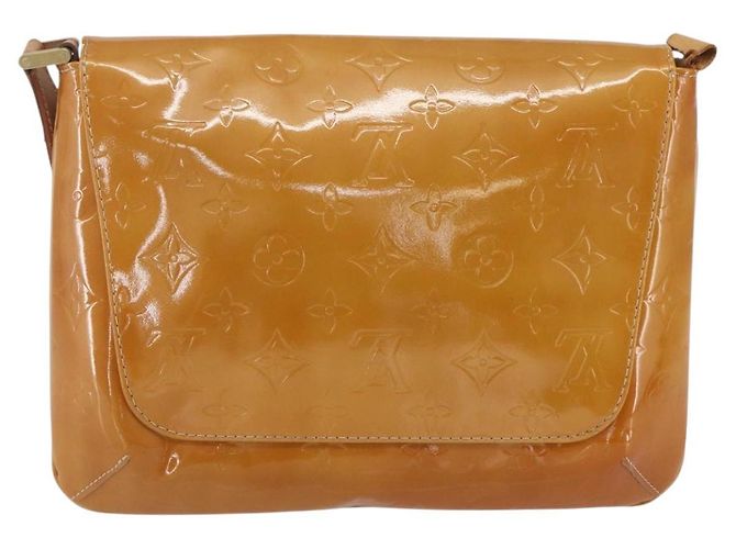LOUIS VUITTON Monogram Vernis Thompson Street Bag Beige M91301 LV Auth 161788 - view 2