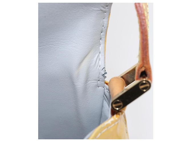LOUIS VUITTON Borsa Thompson Street Monogram Vernis Grigia M91008 LV Auth 161287 Grigio - vista 10