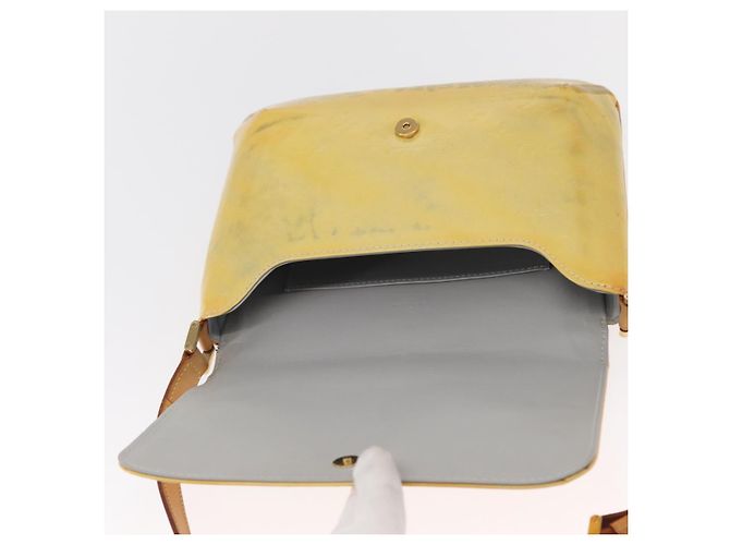 LOUIS VUITTON Borsa Thompson Street Monogram Vernis Grigia M91008 LV Auth 161287 Grigio - vista 17