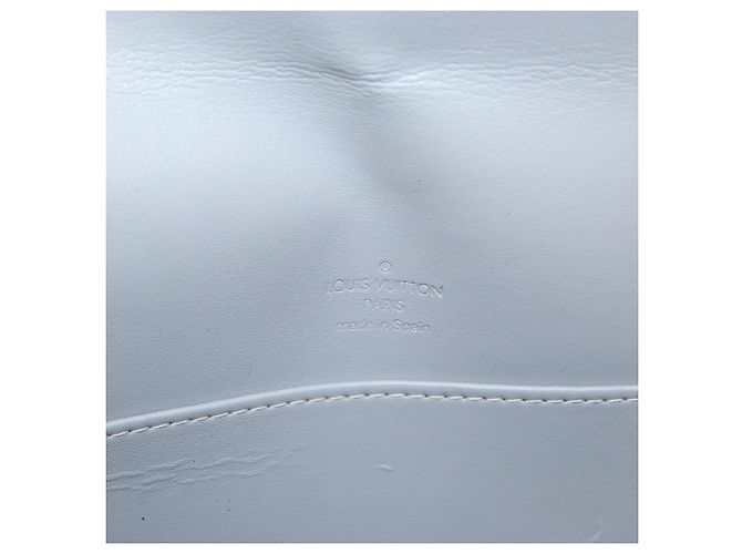LOUIS VUITTON Borsa Thompson Street Monogram Vernis Grigia M91008 LV Auth 161287 Grigio - vista 18
