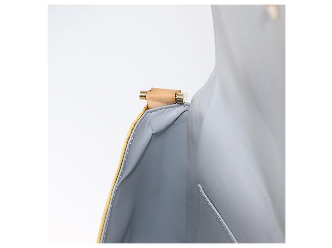 LOUIS VUITTON Borsa Thompson Street Monogram Vernis Grigia M91008 LV Auth 161287 Grigio - vista 20