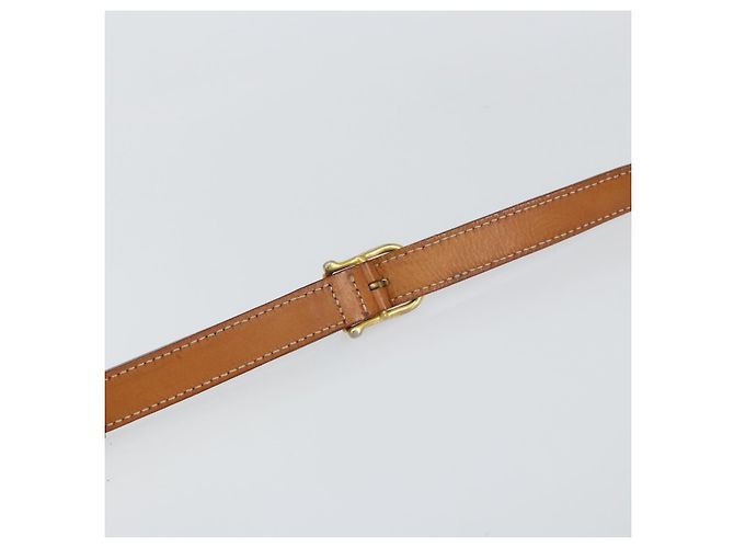 Céline Borsa a spalla circolare in tela Macadam CELINE in pelle PVC marrone oro Auth 161000 D'oro - vista 8