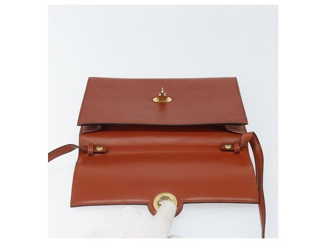 LOUIS VUITTON Borsa a Spalla Epi Arsch 2Way Marrone M52573 LV Auth hk3267 - vista 16